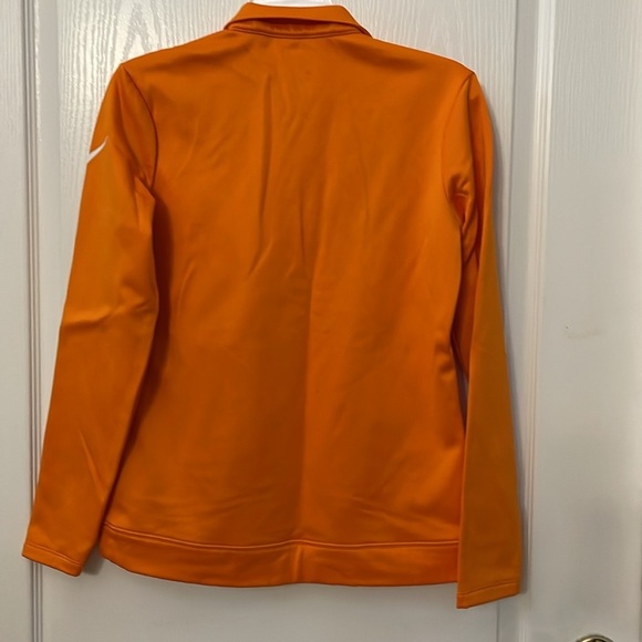 Nike Golf Orange Fleece Quarter-zip Pullover Size Small - Picture 3 of 5